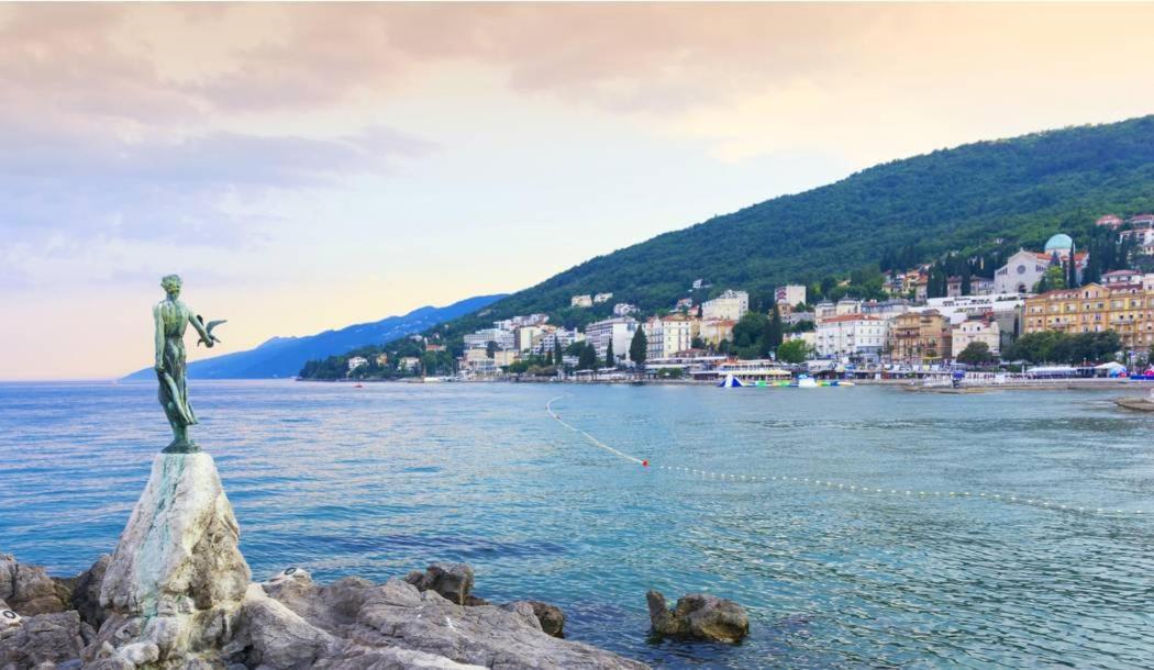 Villa Adriatic, Apartment Enio With Swimming Pool, Panoramic Sew View, Free Parking Icici Exterior foto